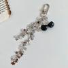Y2K Vintage Cherry Star Tassel Chain Keyring Girly Cute Mobile Phone Lanyard Camera Pendant Key Accessories Gifts