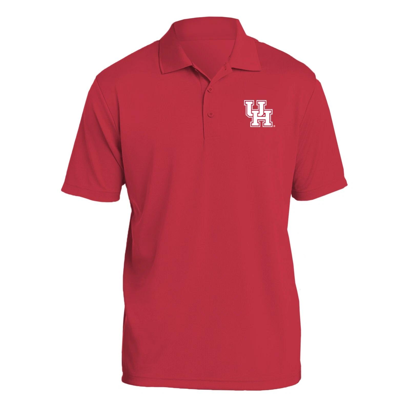 Houston Primary Logo LC EMB Polo - True Red L
