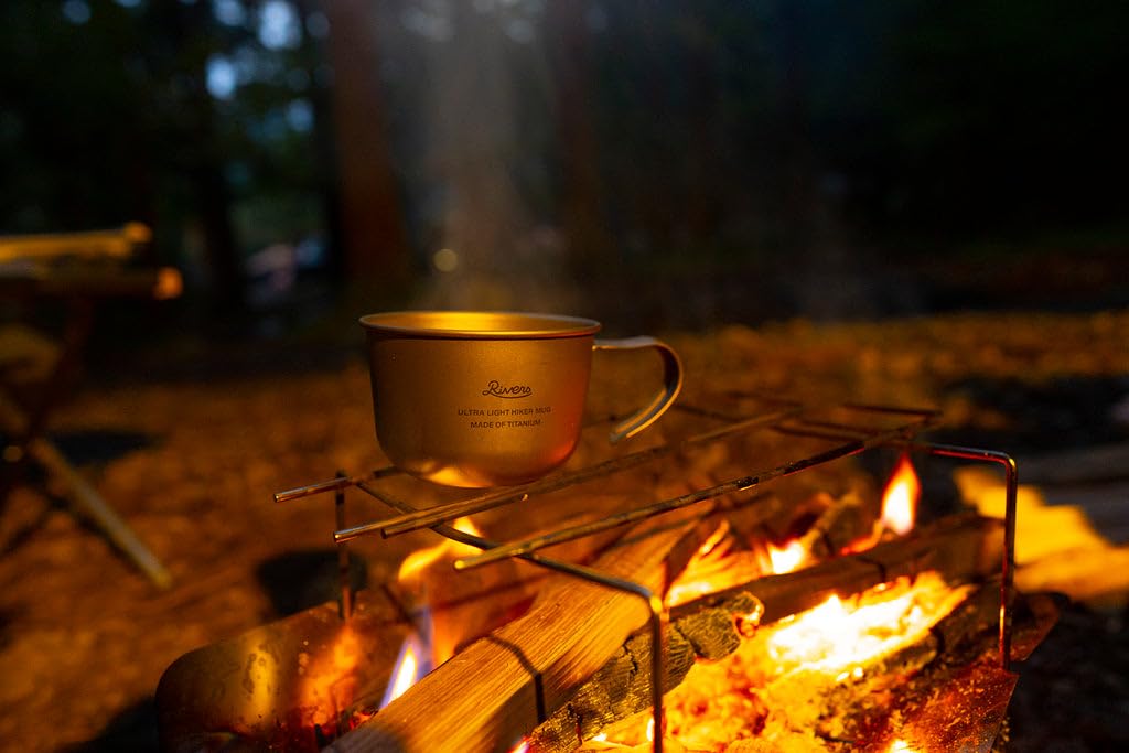 Rivers Ultralight Hiker Silver Mug, 320ml,