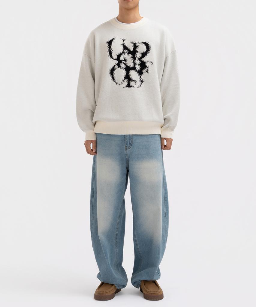 UNDEROFF Under Smoke Jacquard Knit Black