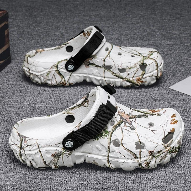 

Big Size 46 47 Summer Men Outdoor Clog Sandals Platform Slippers Men Garden Clogs Home Shoes Male Sandals Hole Casual Shoes 39