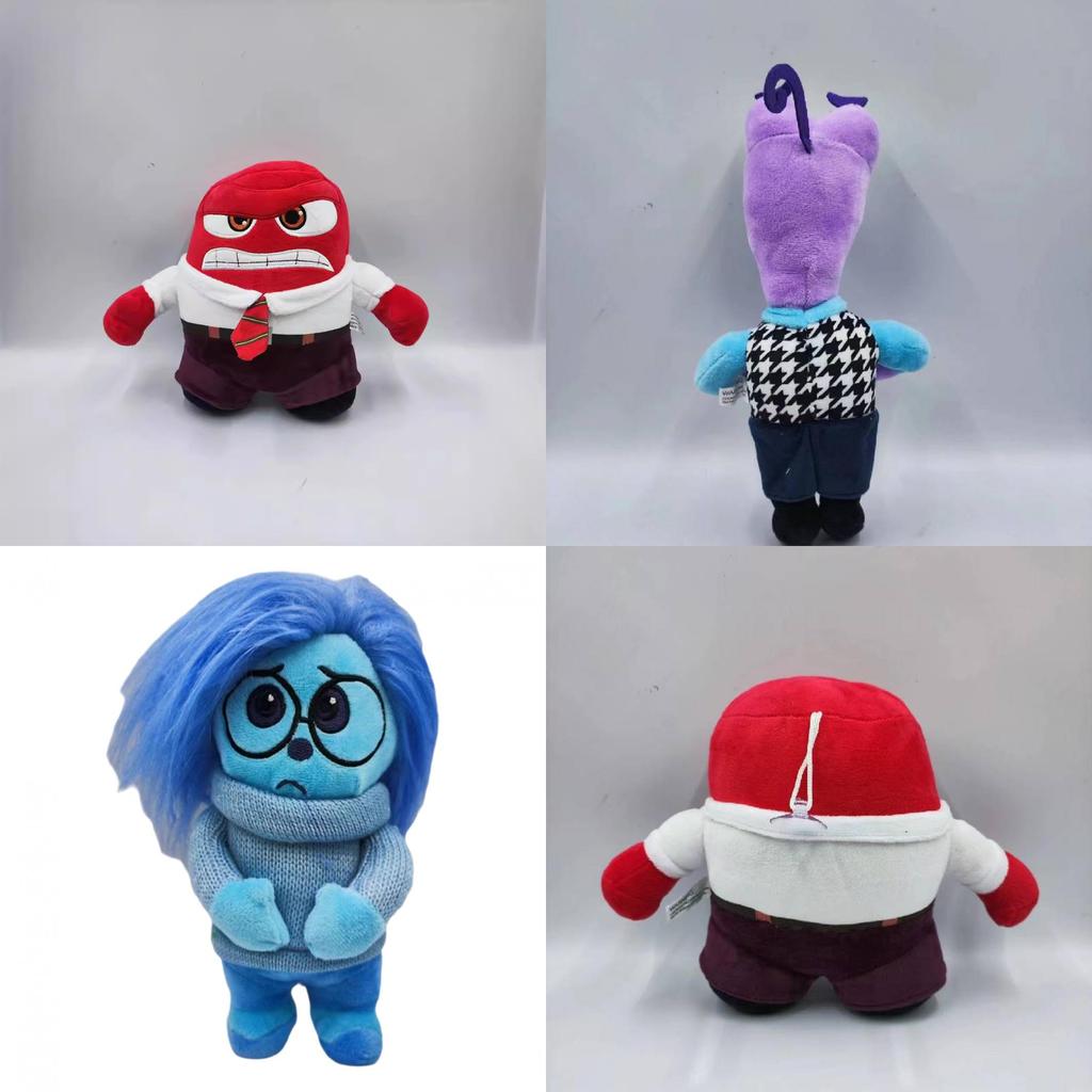 Pelúcia Macia Inside Out Bonecas de Emoções Adorável Brinquedo de Pelúcia para Crianças