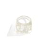 Einfachheit Geometrische Quadrat Ring Temperament Ring Neue Farbige Acryl Ring
