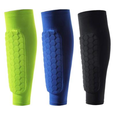 1 Stück Beinschoner Schienbeinschoner Stoßfest Mit Wabenpolster Stützsocke Schienbeinschoner Fußballausrüstung Fußball Sport Leggings
