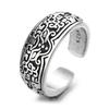 JMXD-Retro Thai Silver Domineering Beast Taotie Tyrant Ring Men's and Women's Personality and Creativity Open Ring