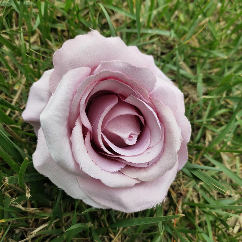 Fabric Rose Flower Heads For Wedding Decorations Wall Arch Silk Bouquet