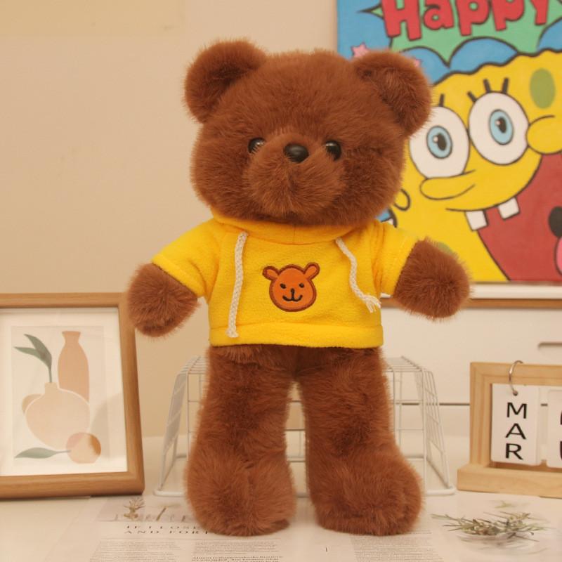 Peluche de Oso de Peluche con Pajarita Para Niños y Adultos Perfecto Como Regalo Para Niños y Parejas