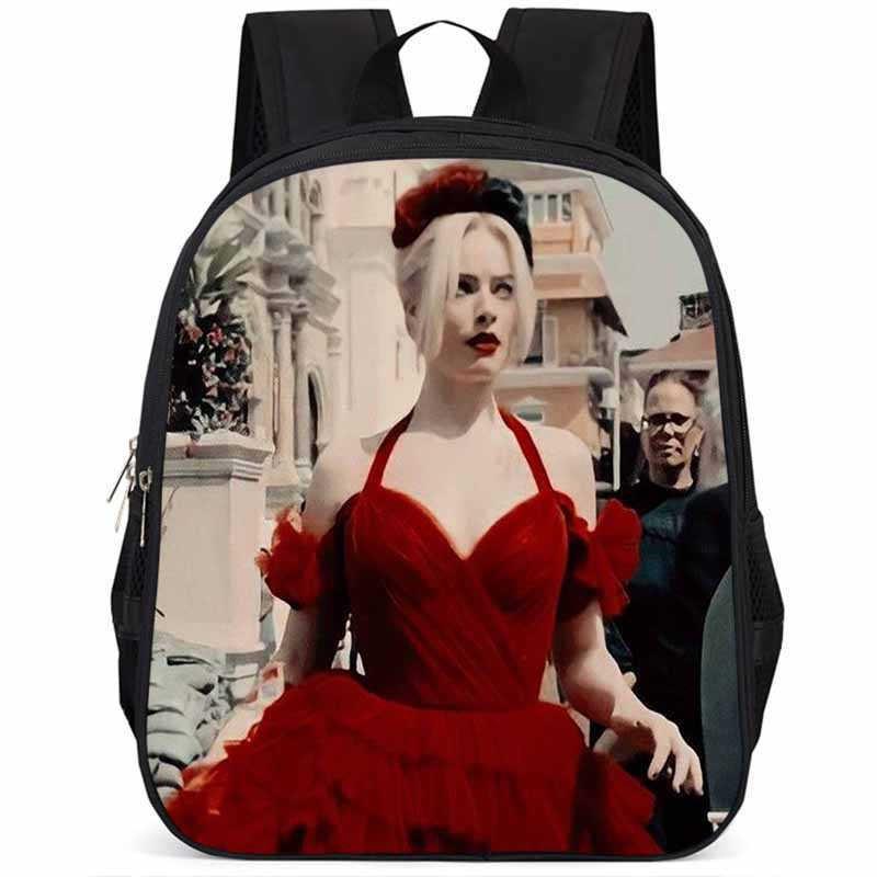Spacious 15 Inch Harley Quinn Backpack Large Capacity Lightweight Oxford Fabric