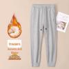 GAGN Women's Petite Fleece-Lined Chenille Jogger Pants - 2025 Autumn/Winter Collection