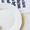 RuHan Threaded Ceramic Dinner & Pasta Plate - 10-inch Flat (Set of 2)