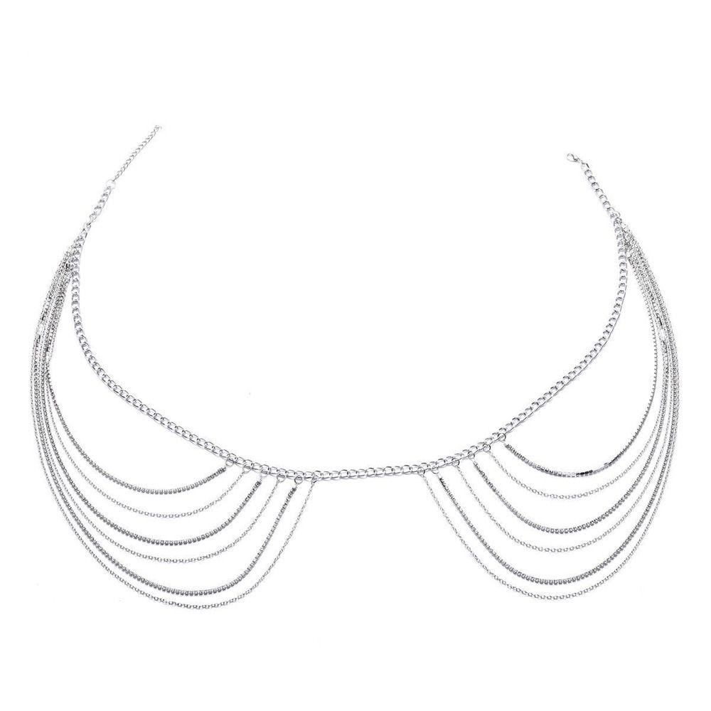 All-match Waist Corset Chain Belts Korean Body Chain Metal Waist Belts Women Waist Chain