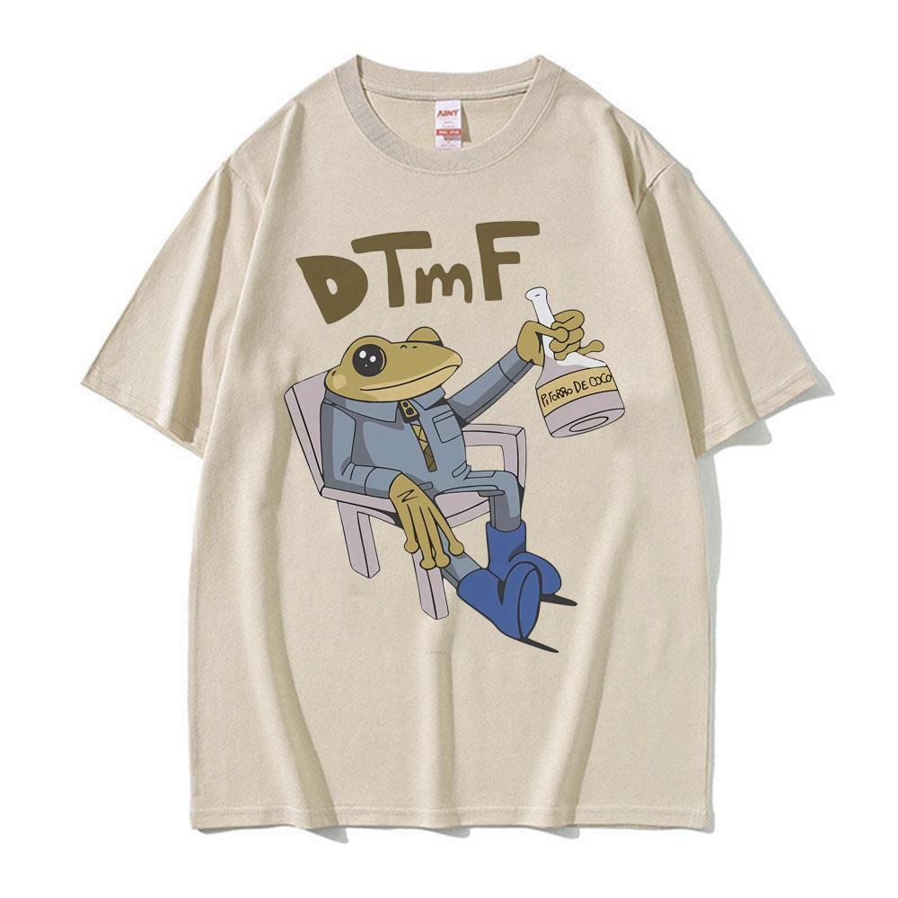Rapper Bad Bunny DTMF Deb Tirar Ms Fotos 2025 Album T Shirts Unisex Women Summer Fashion T Shirt Retro Cartoo Pop Music Tee Shirt