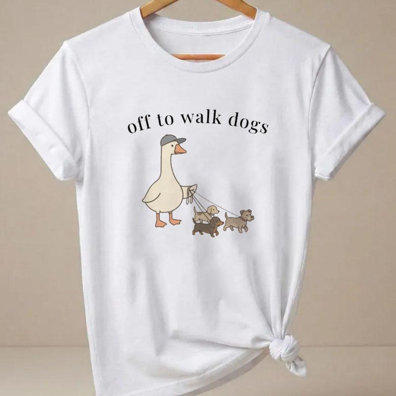 Funny Goose Mama Tshirt Unisex Short Sleeve Mothers Day Gift Cute Boy Mom Tee Shirt Summer Soft Clothing for Unisex