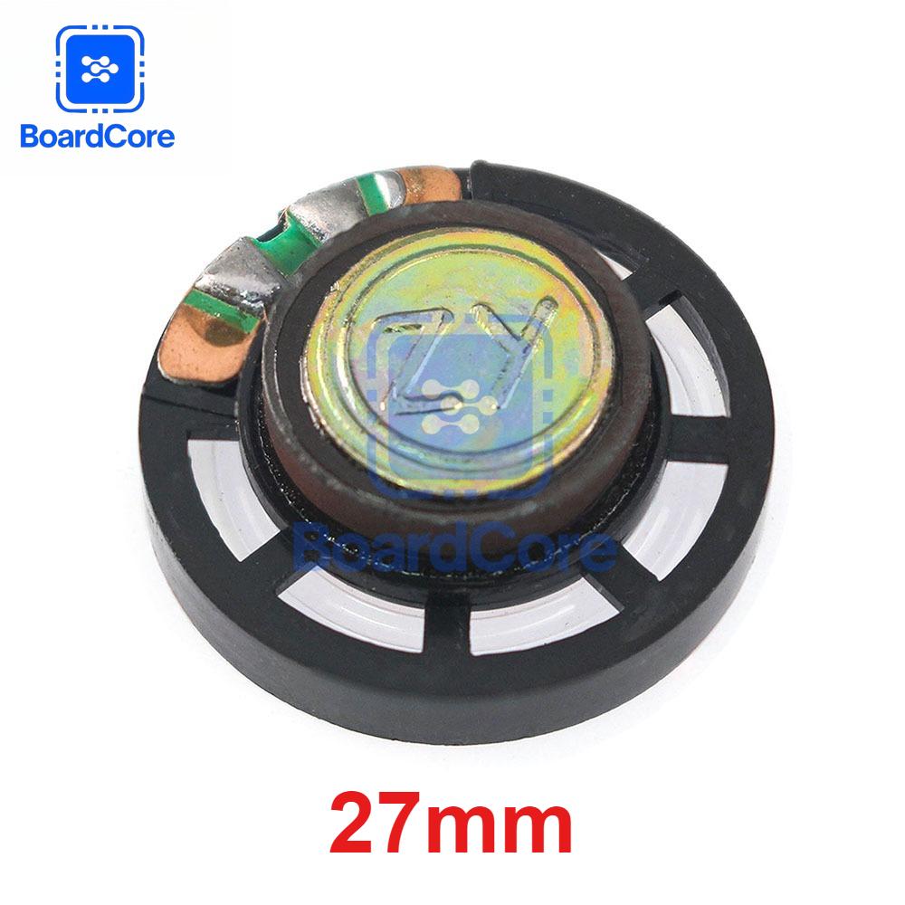 5PCS Horn Speaker 8 Ohm 0.25W Ultrathin Toy Early Childhood Education Machine Car Horn Diameter 21/27/29MM Loudspeaker 0.25W 8R