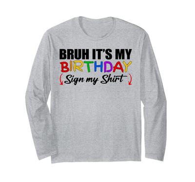 Sarcastic Funny White Shirt Black Edition Long Sleeve T-Shirt