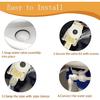 385311641 RV Toilet Water Valve And 385311658 Flush Ball Seal Replacement For Sealand Dometic 300 310 320 RV Toilets, Pedal Flush Marine Toilet