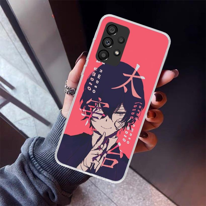 Bungo Stray Dogs Dazai Phone Case For Samsung Galaxy A12 A52S A42 A32 A22 A51 A50 Note 20 Ultra 10 S10 Plus A71 A70 A31 A30 A10S
