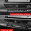 AW-Car Center Inner AC Dashs Air Vent Trim Dashboard Panel For Toyota Prius 60 Series 2022 2023 1Pcs