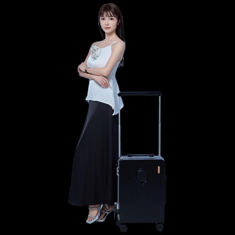 Cmierf Kuect Hard Shell Spinner Luggage 24-inch