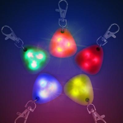 Yousheng Lot de 5 lampes LED pour collier de chien, à piles, étanches, en silicone, pour le camping et les promenades nocturnes