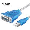 10pcs USB 2.0 to RS232 DB9 9Pin Male & Female Separate Serial Converter Cable COM Port Cord For Windows 98/2000/7/8/10 Desktop Laptop PC Computer