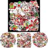 Vibrant Multi-color Christmas Series Stickers Ideal For Cars And Luggage
