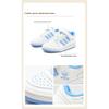 Adidas Originals Forum Low Comfortable Shock Absorbing Durable Low Top Kids Skate Shoes Kids Sneaker White Blue JH6359