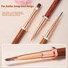 Sandelholz Nagellack Pinsel Ständer Design Malen Nageldesign Stift Detailpinsel Zeichenwerkzeug Maniküre Stift