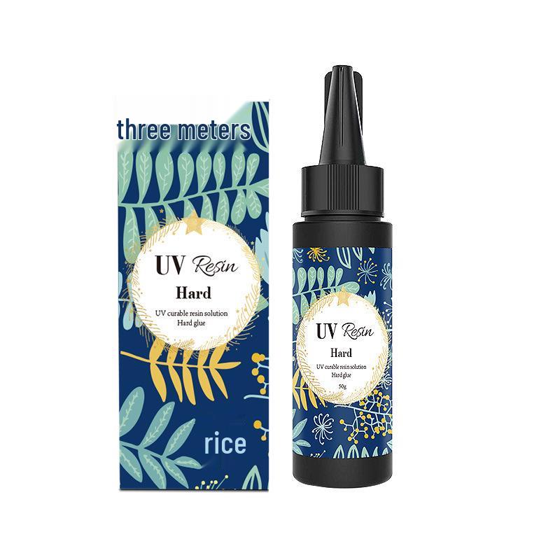 DIY Jewelry UV Drip Glue: Fast-Drying, Odorless, Transparent Crystal UV Curing Adhesive