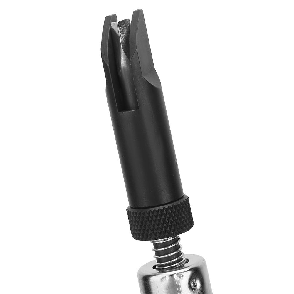 Handle Groover Push Grooving Tool Adjustable Wood Handle V Type Push Groover Leather Grooving Craft Gouge Tool Leather Groover