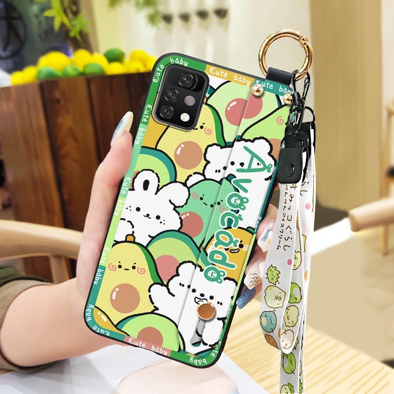 Wristband Back Cover Phone Case For UMIDIGI A11 Pro Max Waterproof Fashion Design Durable Phone Holder Soft case Lanyard