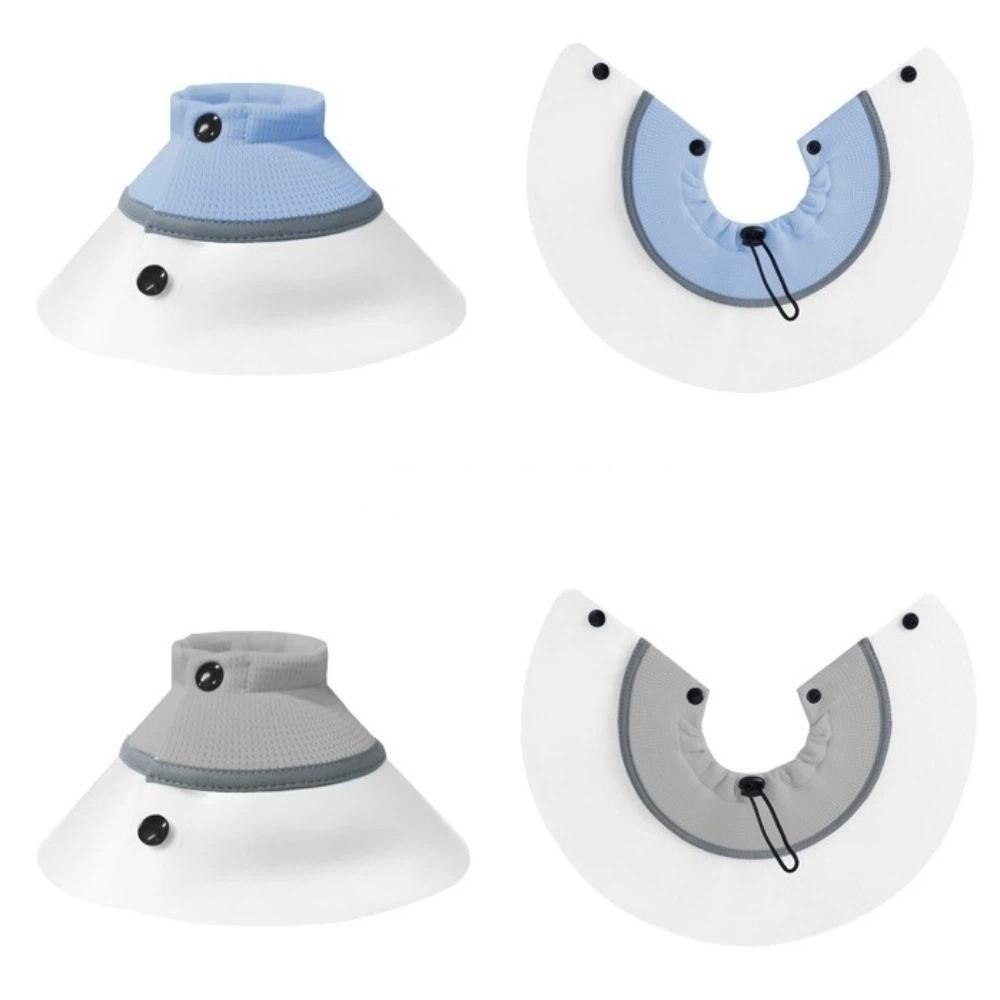 Breathable Pet Protective Collar Adjustable Anti-Bite Collar Recovery Cone Collar  Animal Care