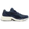 Puma Teveris Nitro Leder Abgenutzt Sportlich Bequem Lässig Low-Top Lifestyle Schuhe Unisex Sneaker Blau 390033-05