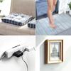 1pcs Strong Self Adhesive Fastener Nylon Hook Dots Stickers Round Square Tape Bed Sheet Sofa Mat Carpet Anti Slip Fixed Patch