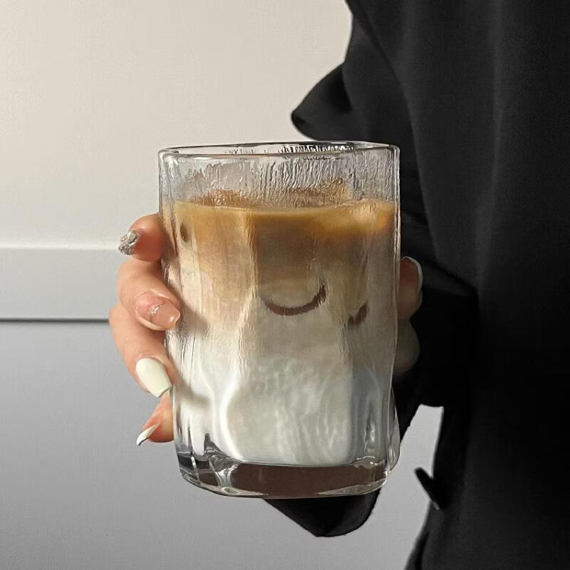 Irregular Ins Style Glass Beverage Cup
