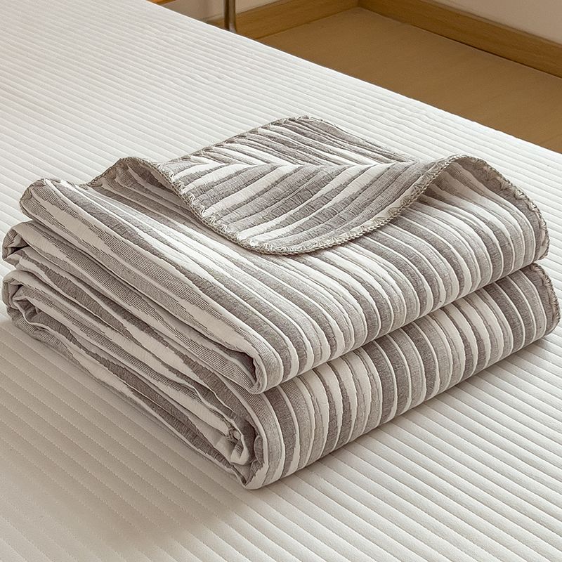 

Летнее хлопковое покрывало Новое хлопковое трехслойное марлевое одеяло Подходит для всех сезонов и для одинарного использования 150*200cm