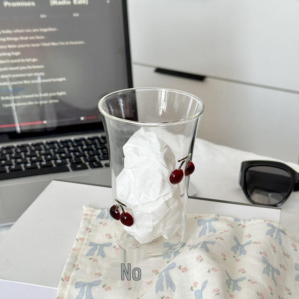 Butterfly Stem Glass: High Borosilicate for Water, Juice, Wine - Elegant Ins Style