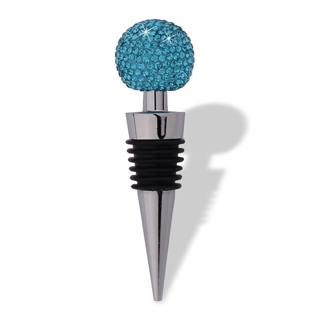 Sparkling Red Wine Bottle Stopper Glitter Cork Cute Funny Leakproof Cap Sealer Reusable Seal Saver Keeper Bar Man Gift