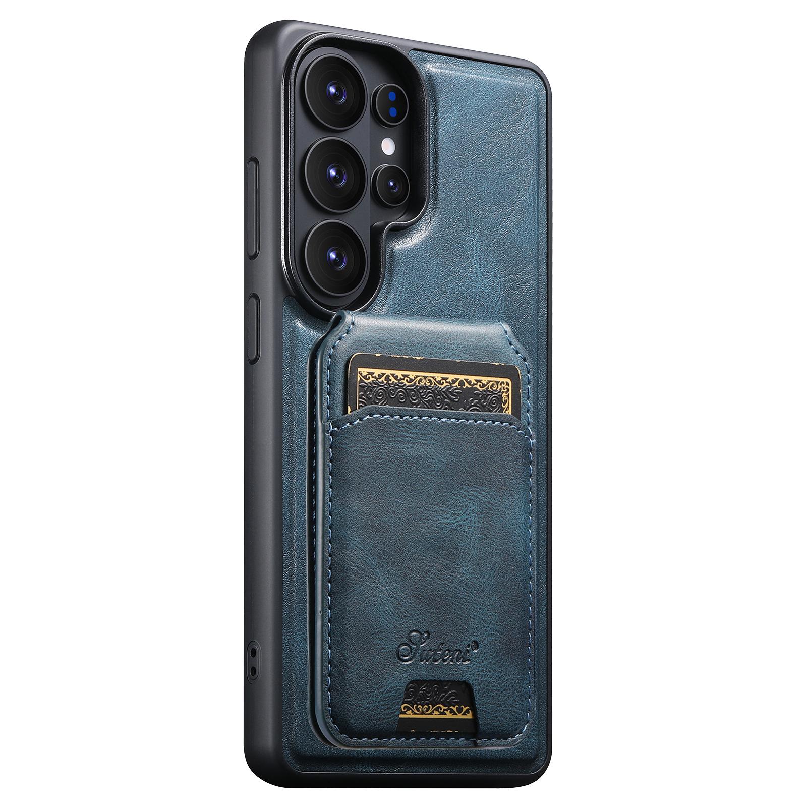 

Oil Wax Pattern Leather Phone Case for Samsung Galaxy S26 Ultra S25 S24 Plus S23 S22 Note20Ultra Magnetic Card Bag Holder Cover Galaxy S26 Plus