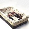 Retro High Crown Gingham Headband: Autumn & Winter Wide Edge Sponge for Face Washing & Outings