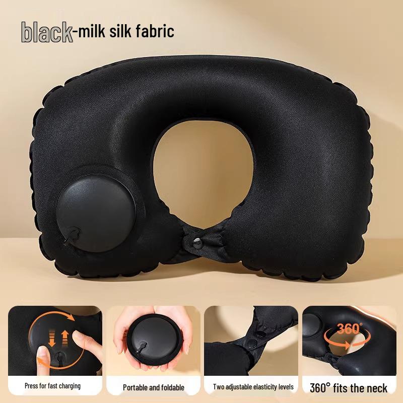 

Надувная U-образная подушка для поддержки шеи для путешествий