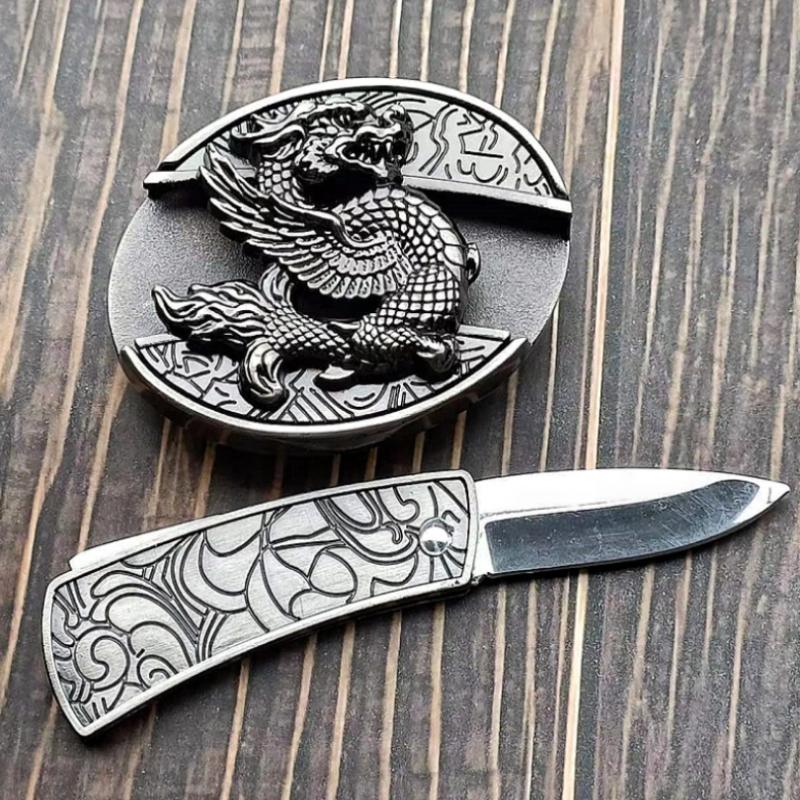 Western Cowboy Hip Hop Retro Plate Belt Buckle Alloy Smooth Buckle Unisex Outdoor  Accessory All Seasons
