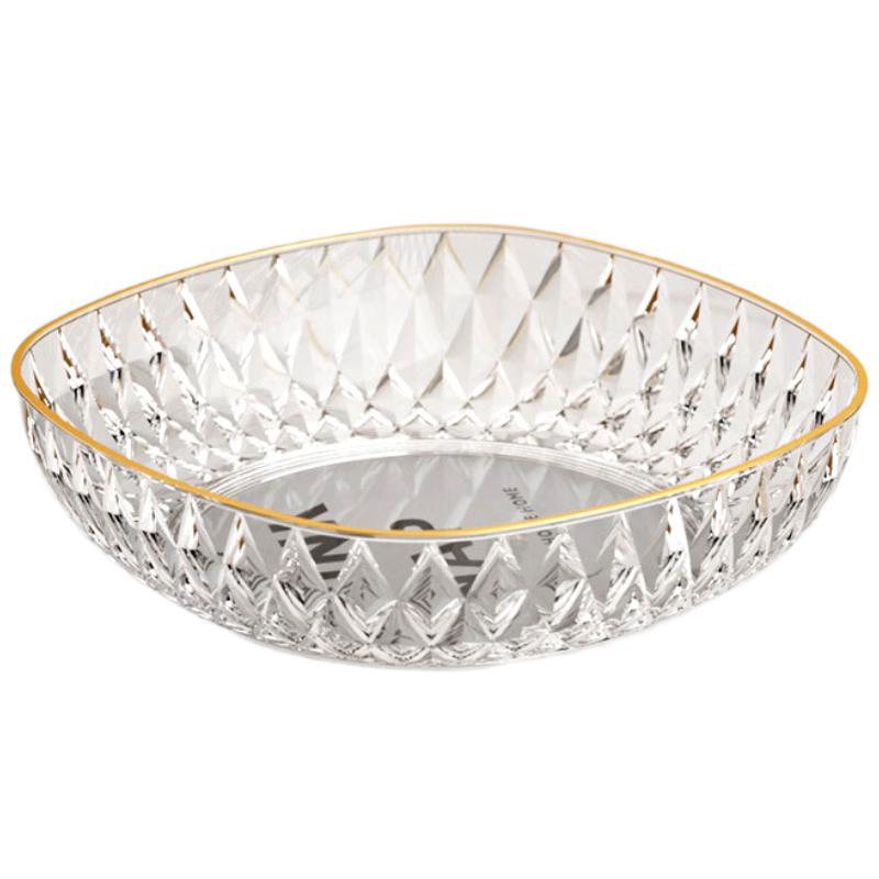 Modern Plastic Fruit & Snack Serving Tray