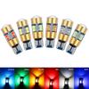 2pcs Car T10 12V LED Signal Light Amber Light Position Parking City Lights T10 168 194 2825 W5W 19SMD LED Bulb