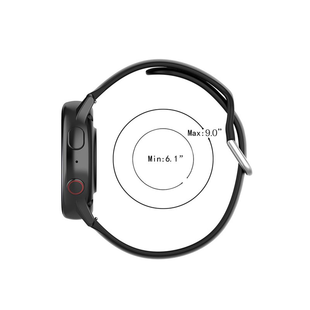 20mm 22mm Damen Herren Universal Silikon Sport Armband Armband Riemen Uhrenarmband