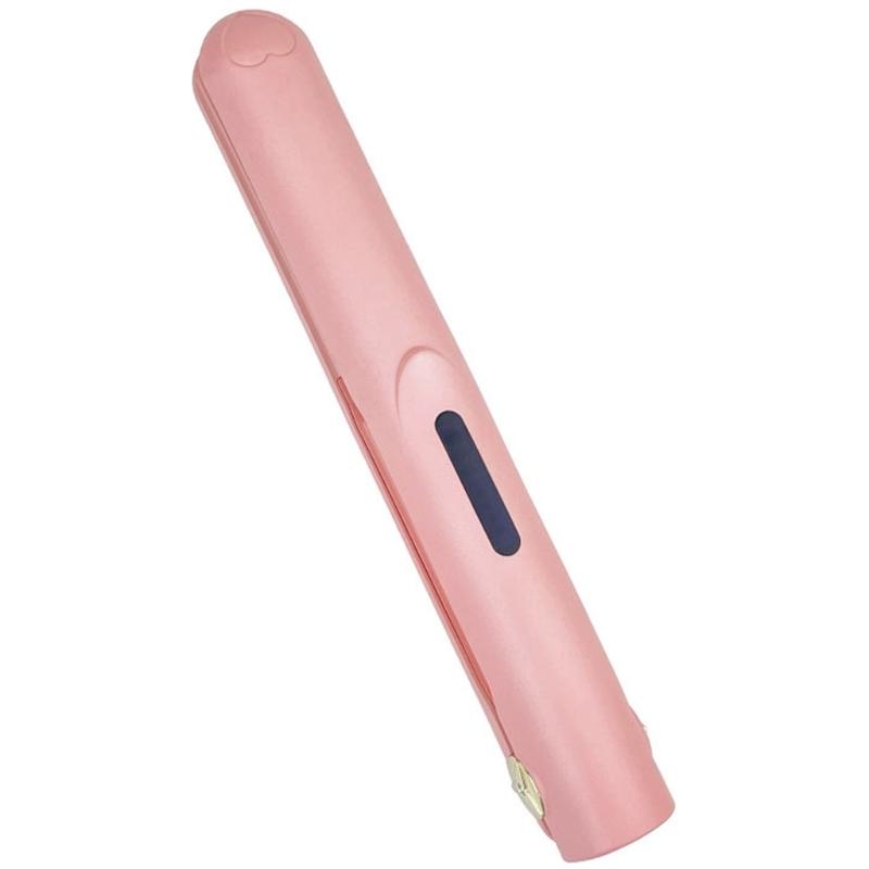 Portable Hair Styling Iron with Rapid Heating Technology Curling and Straightening for Various Hair Types ABS Texture