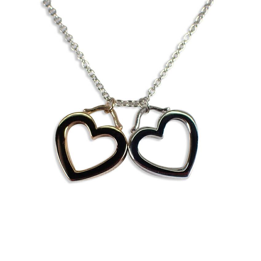 

[Used] TIFFANY/Tiffany 925/750 sentimental heart pendant/necklace [g253-50]