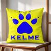 Luxury Fashion KKelme Cushion Cover Natural Linen Organic Fabric DoubleSided Printing Couch Pillow Covers Home Decor
