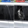 2pcs Horror Skull Car Sticker Car B-Pillar Vinyl Decals DIY Car Doors Pillar Decals Waterproof Sunscreen Vinyl Sticker