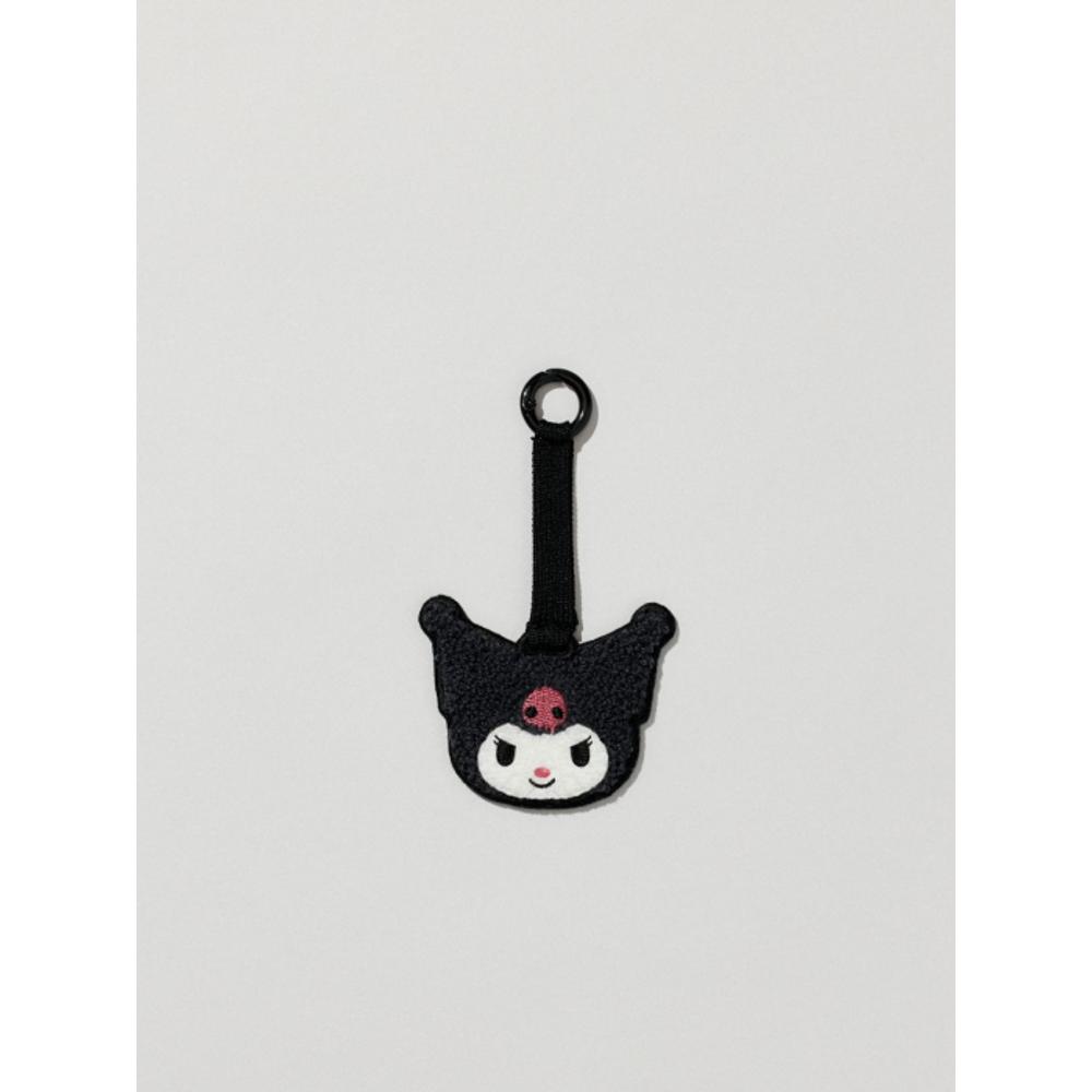 JOSEPH & STACEY LPK Face Keyring Kuromi Black
